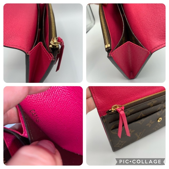 Authentic Louis Vuitton Emilie Wallet - Picture 12 of 16